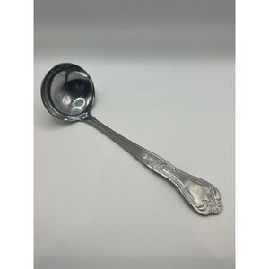 Vintage Spoonful of Comfort Stainless Steel Ladle with Decorative Handle
